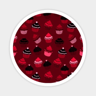 Red velvet cupcakes Magnet